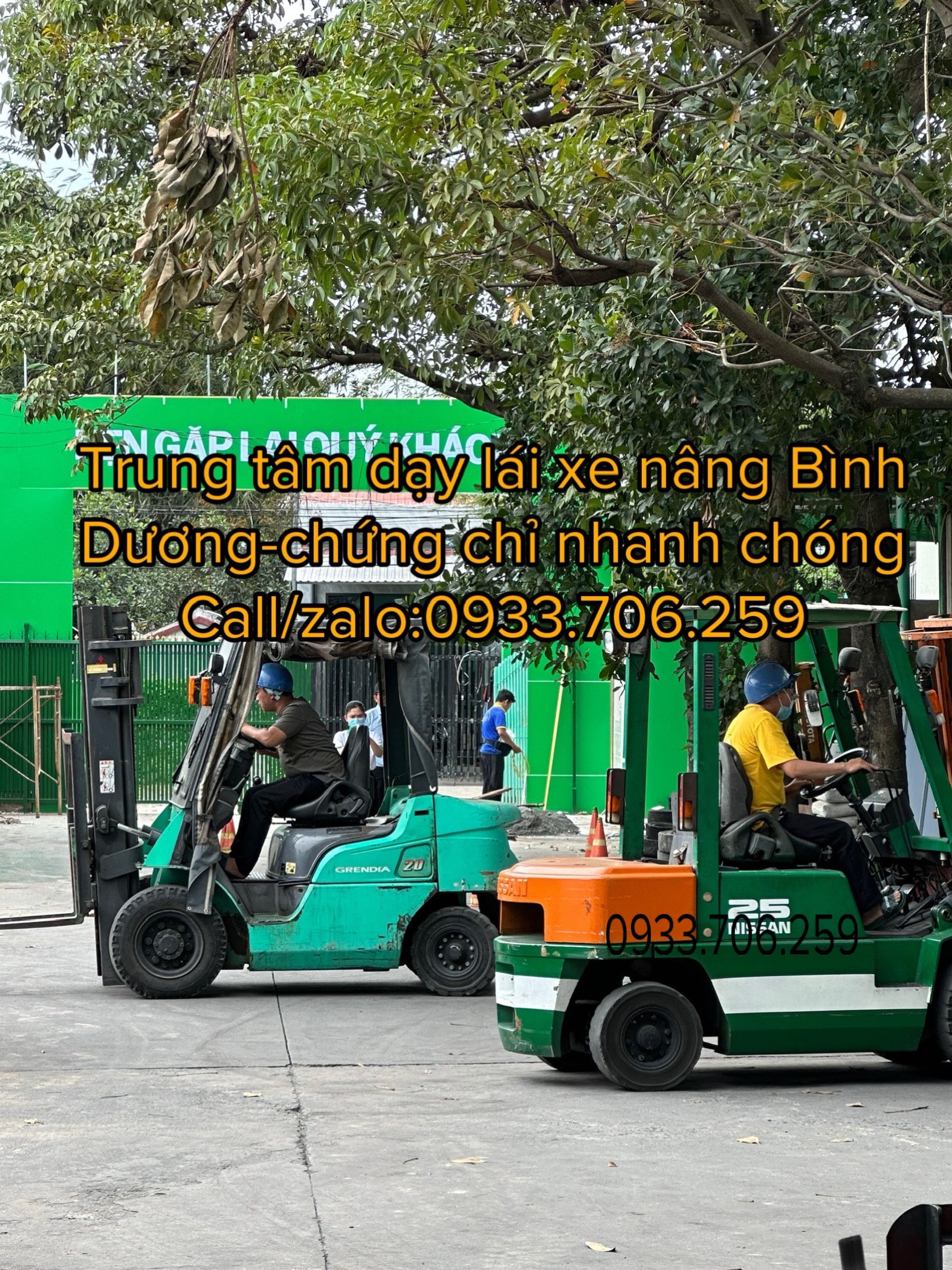 Mở Lớp Dạy Lái Xe Nâng Khu Vực Bình Dương 0933706259